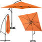 Sodo skėtis Uniprodo, oranžinis kaina ir informacija | Skėčiai, markizės, stovai | pigu.lt