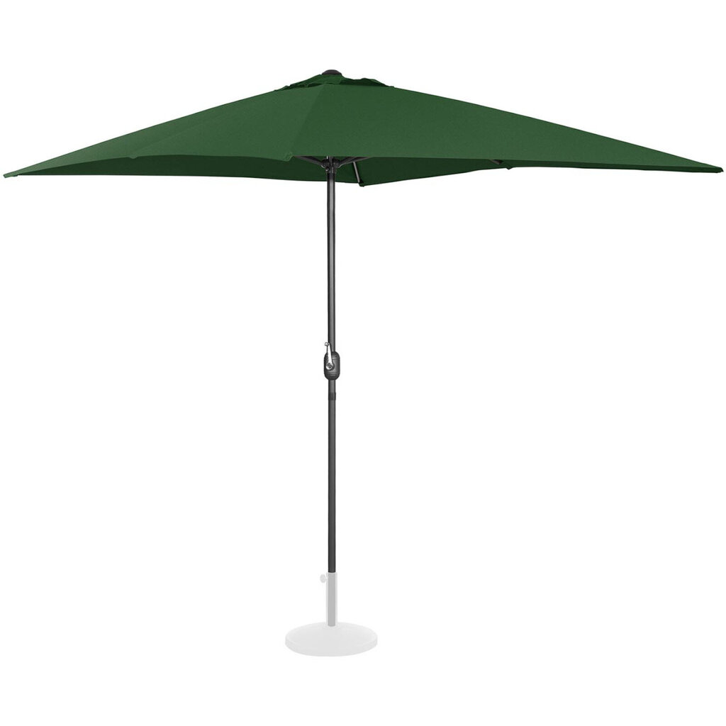 Terasos skėtis su švaistikliu Uniprodo, žalias цена и информация | Skėčiai, markizės, stovai | pigu.lt