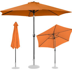 Lauko skėtis Uniprodo, oranžinis kaina ir informacija | Skėčiai, markizės, stovai | pigu.lt