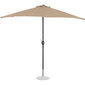 Terasos skėtis Uniprodo, smėlio spalvos kaina ir informacija | Skėčiai, markizės, stovai | pigu.lt