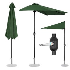 Terasos skėtis Uniprodo, žalias цена и информация | Зонты, маркизы, стойки | pigu.lt