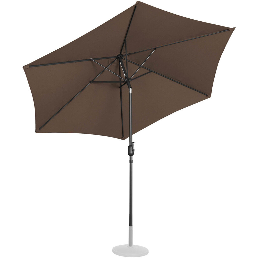 Lauko skėtis Uniprodo, rudas kaina ir informacija | Skėčiai, markizės, stovai | pigu.lt