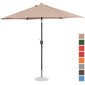 Lauko skėtis Uniprodo, smėlio spalvos цена и информация | Skėčiai, markizės, stovai | pigu.lt
