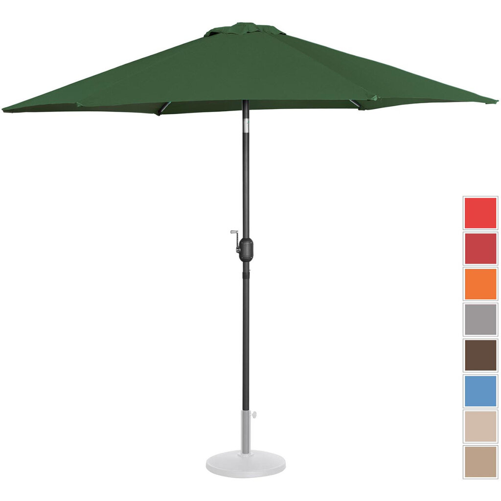 Lauko skėtis Uniprodo, žalias цена и информация | Skėčiai, markizės, stovai | pigu.lt
