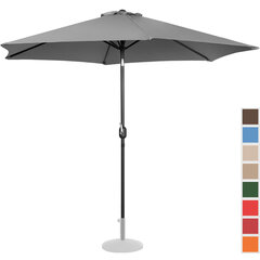 Sodo skėtis Uniprodo, pilkas kaina ir informacija | Skėčiai, markizės, stovai | pigu.lt