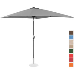 Lauko skėtis Uniprodo, pilkas цена и информация | Зонты, маркизы, стойки | pigu.lt