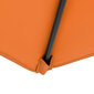 Uniprodo skėtis nuo saulės, oranžinis kaina ir informacija | Skėčiai, markizės, stovai | pigu.lt