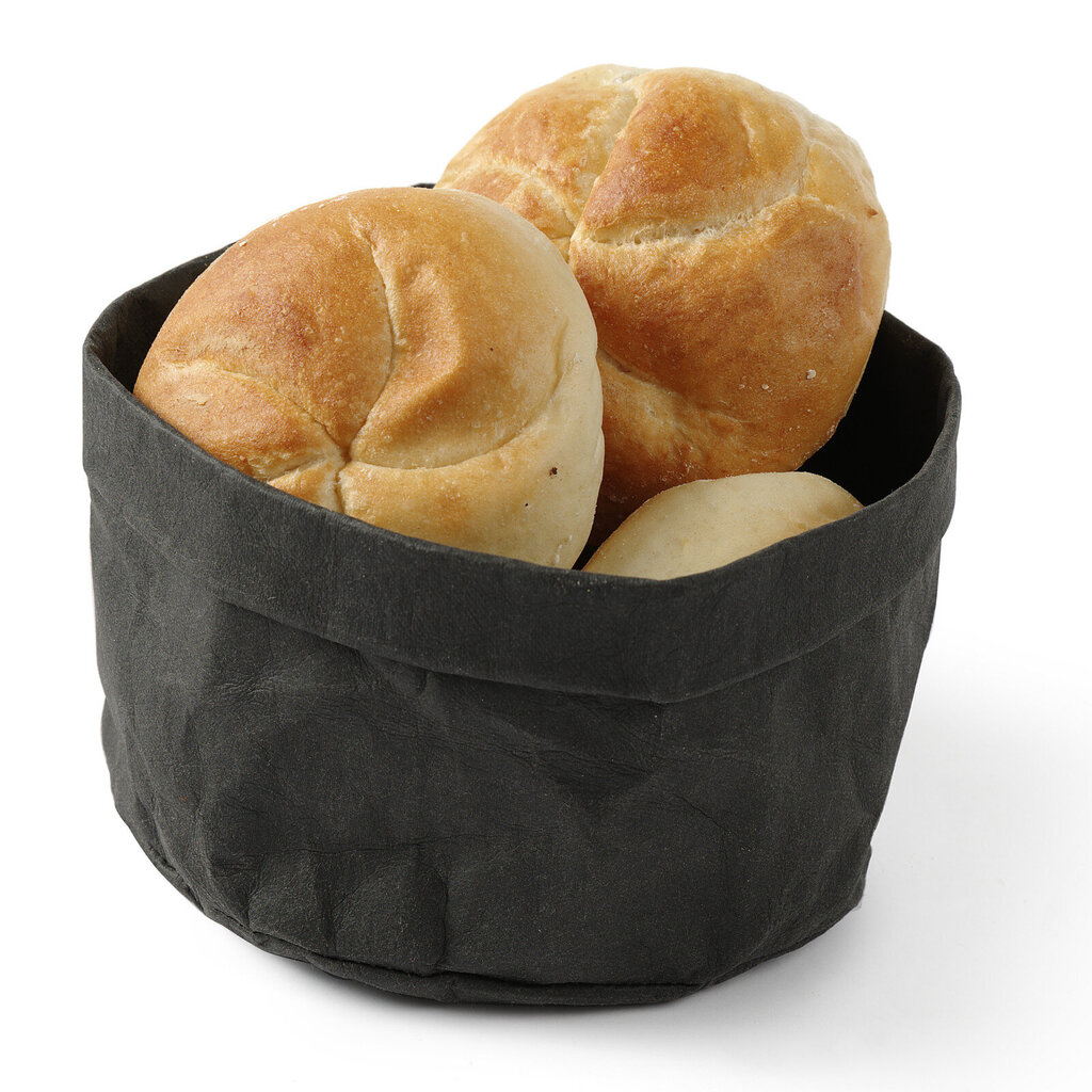Hendi krepšelis duonai, juodas kaina ir informacija | Virtuvės įrankiai | pigu.lt