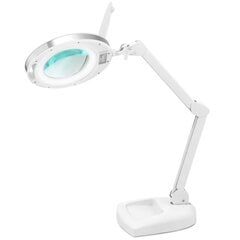 Kosmetikos lempa su padidinamuoju stiklu stalui 5 dpi 60x LED diam. 127 mm 10130481 цена и информация | Мебель для салонов красоты | pigu.lt