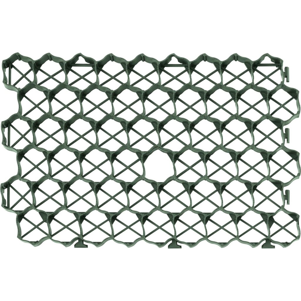 Modulinės parkavimo vejos grotelės 60 x 40 x 3 cm, 5 vnt kaina ir informacija | Tvoros ir jų priedai | pigu.lt