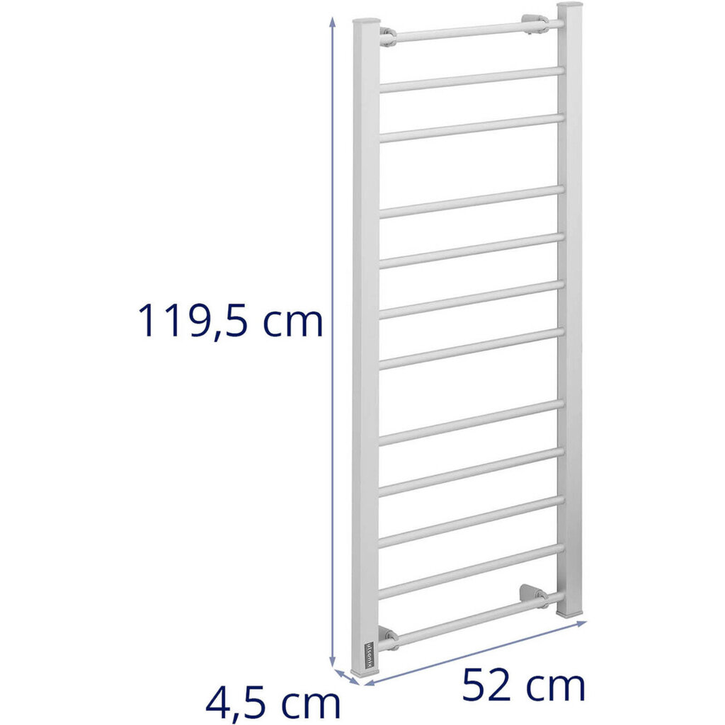 Elektrinis radiatorius Terma Angus DW 1430/480 600W цена и информация | Gyvatukai, vonios radiatoriai | pigu.lt