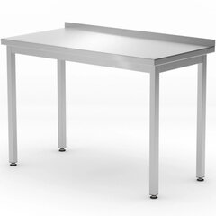 Stalas Hendi, sidabrinis kaina ir informacija | Virtuvės ir valgomojo stalai, staliukai | pigu.lt