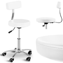 Kosmetinė kėdė Physa, balta kaina ir informacija | Baldai grožio salonams | pigu.lt