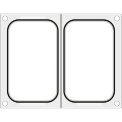 Formos matrica Hendi suvirinimo aparatui dviejų padėklų konteineriams 178x113 mm - Hendi 805589 10125191 kaina ir informacija | Mechaniniai įrankiai | pigu.lt