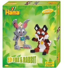 Цветная термомозаика мозаика Hama 3247 цена и информация | Развивающие игрушки | pigu.lt