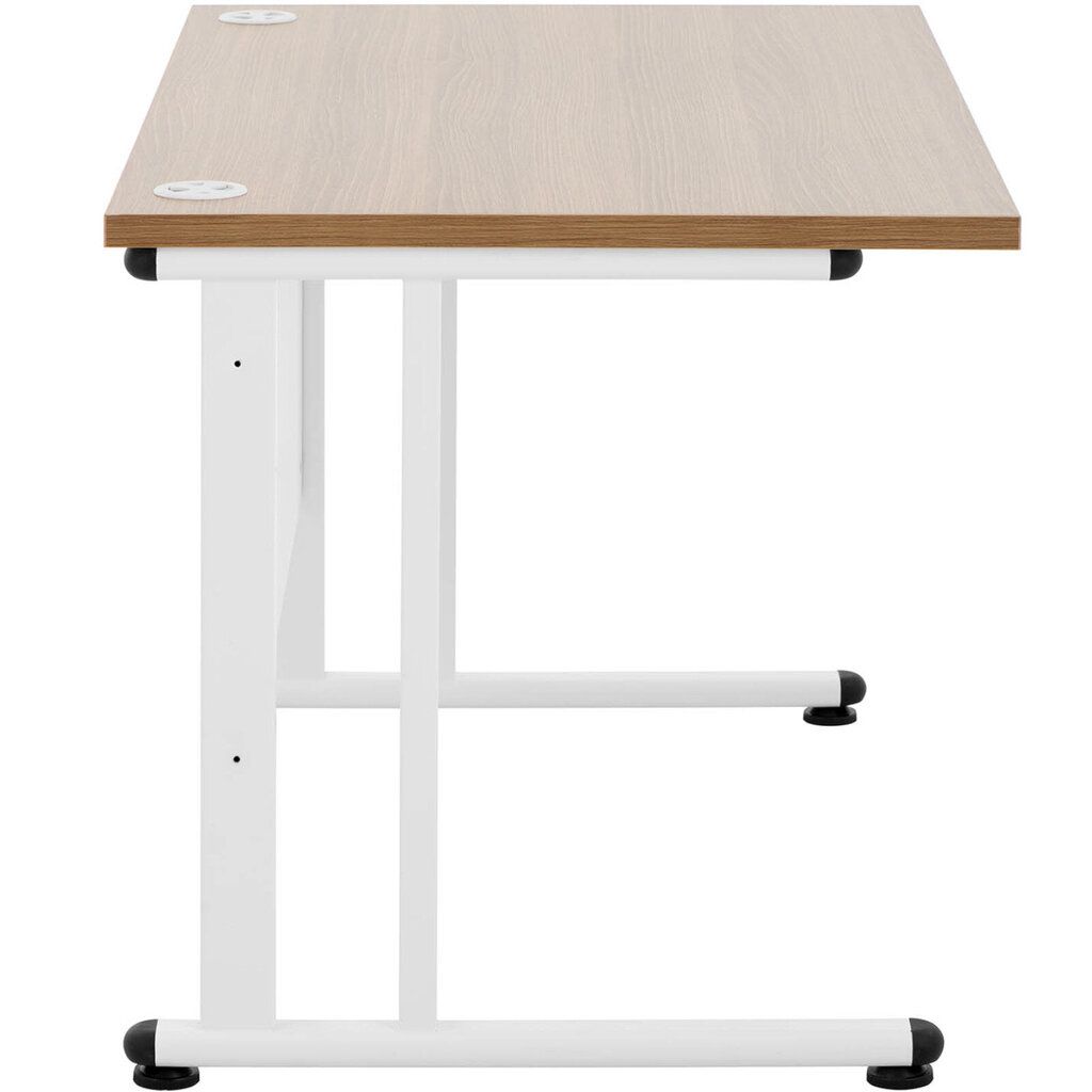Kompiuterinis stalas Fromm & Starck, rudas/baltas kaina ir informacija | Kompiuteriniai, rašomieji stalai | pigu.lt