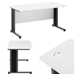 Kompiuterinis stalas Fromm & Starck, baltas/juodas цена и информация | Компьютерные, письменные столы | pigu.lt