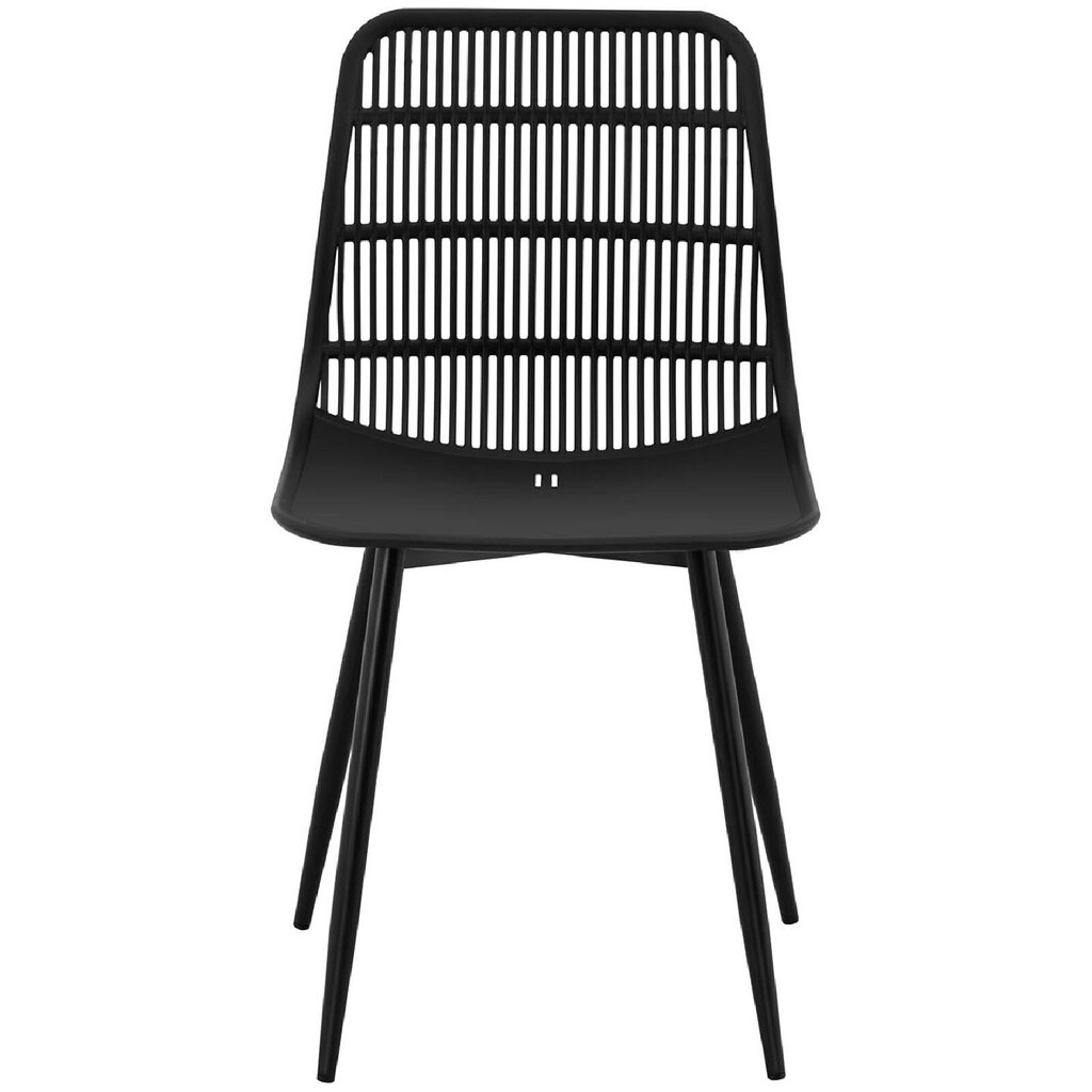 4-ių kėdžių komplektas Fromm&Starck, juodas kaina ir informacija | Biuro kėdės | pigu.lt