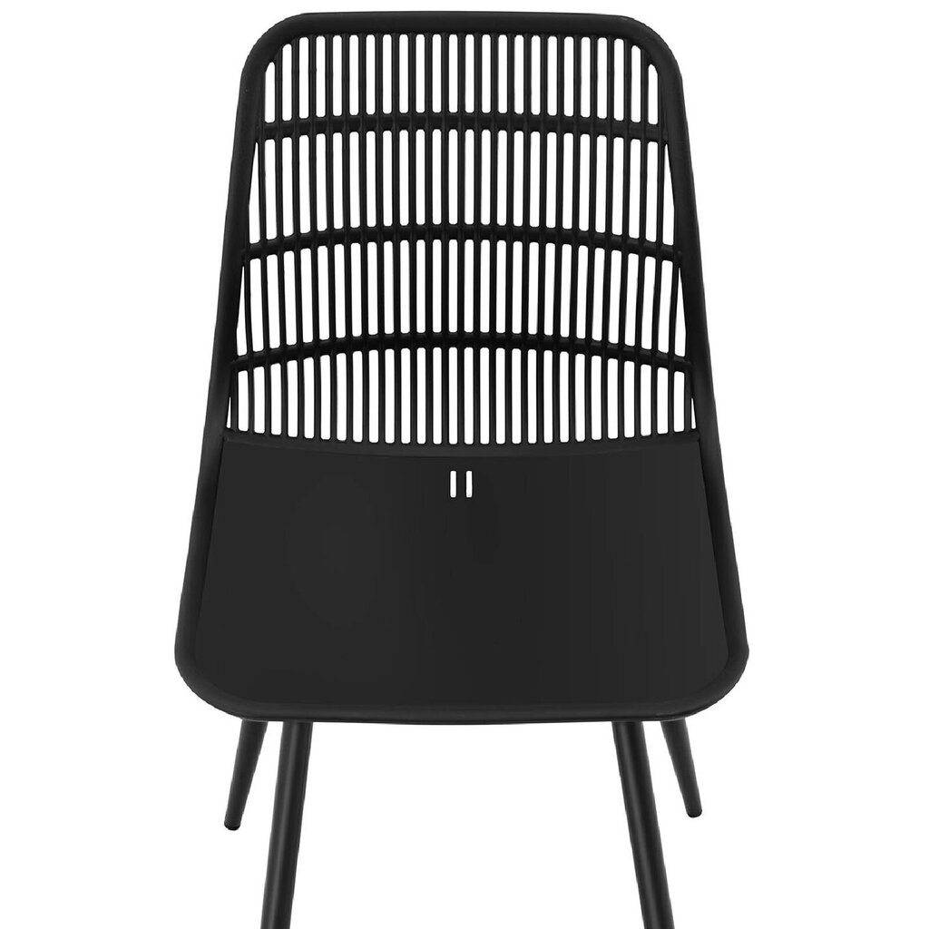 4-ių kėdžių komplektas Fromm&Starck, juodas kaina ir informacija | Biuro kėdės | pigu.lt