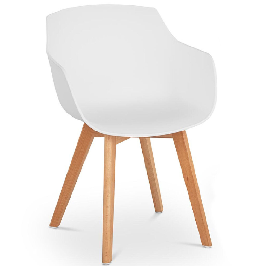 2-ių kėdžių komplektas Fromm&Starck Starck, baltas kaina ir informacija | Biuro kėdės | pigu.lt