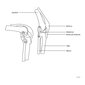 Anatominis kelio sąnario modelis 1:1, 10095281 kaina ir informacija | Lavinamieji žaislai | pigu.lt