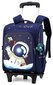 Mokyklinė kuprinė 2in1 Cosmos, mėlyna kaina ir informacija | Kuprinės mokyklai, sportiniai maišeliai | pigu.lt