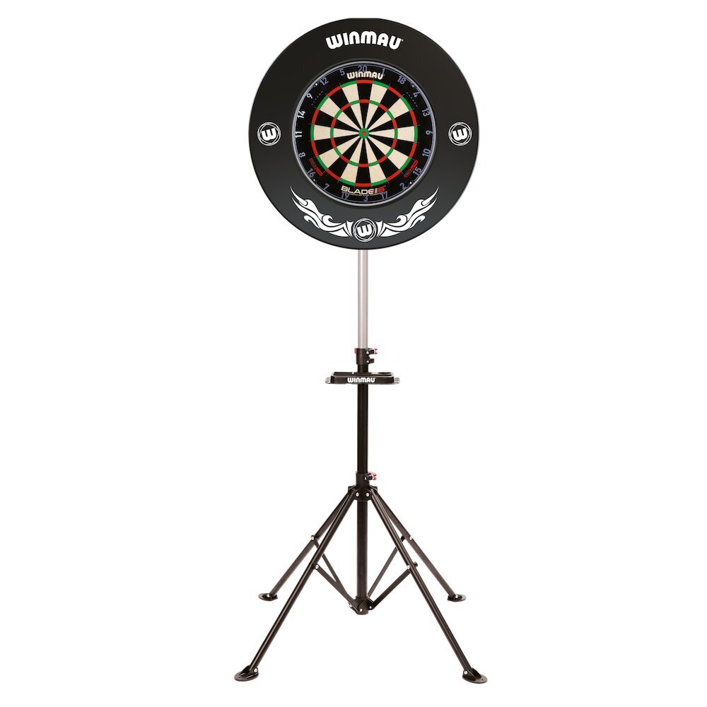 Smiginio stovas Winmau Xtreme2, juodas цена и информация | Smiginis | pigu.lt