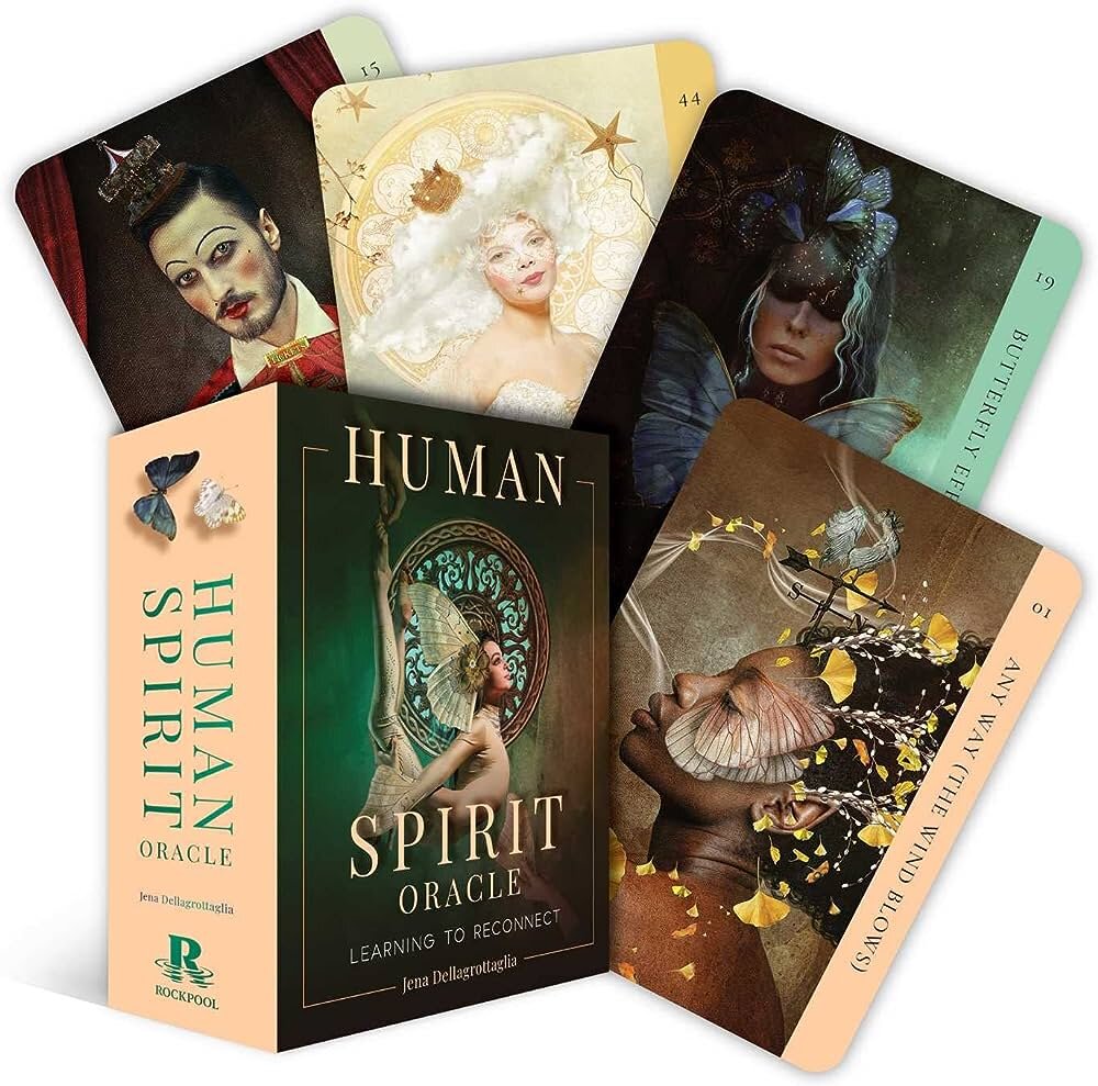 Human Spirit Oracle kortos Rockpool Publishing kaina ir informacija | Ezoterika | pigu.lt
