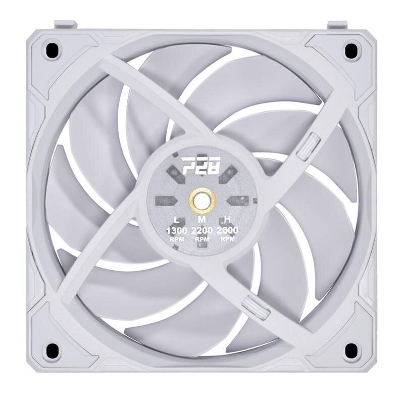 Lian Li Uni FAN P28 White UF-P28120-1W kaina ir informacija | Kompiuterių ventiliatoriai | pigu.lt