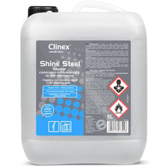 Clinex nerūdijančio plieno paviršių valiklis, 5L kaina ir informacija | Valikliai | pigu.lt