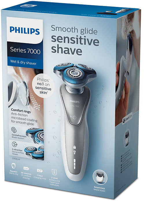 Barzdaskutė Philips S7510/41 цена и информация | Barzdaskutės | pigu.lt