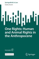 One Rights: Human and Animal Rights in the Anthropocene 1st ed. 2023 kaina ir informacija | Socialinių mokslų knygos | pigu.lt