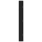 Veidrodinė papuošalų spintelė vidaXL, 37.5x10x90 cm, juoda kaina ir informacija | Veidrodžiai | pigu.lt
