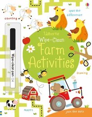 Wipe-Clean Farm Activities kaina ir informacija | Knygos mažiesiems | pigu.lt
