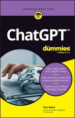 ChatGPT For Dummies kaina ir informacija | Ekonomikos knygos | pigu.lt