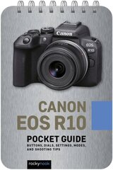 Canon EOS R10: Pocket Guide: Buttons, Dials, Settings, Modes, and Shooting Tips цена и информация | Книги по фотографии | pigu.lt