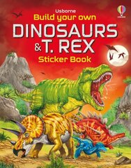 Build Your Own Dinosaurs and T. Rex Sticker Book цена и информация | Книги для малышей | pigu.lt