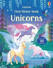 First Sticker Book Unicorns kaina ir informacija | Knygos mažiesiems | pigu.lt