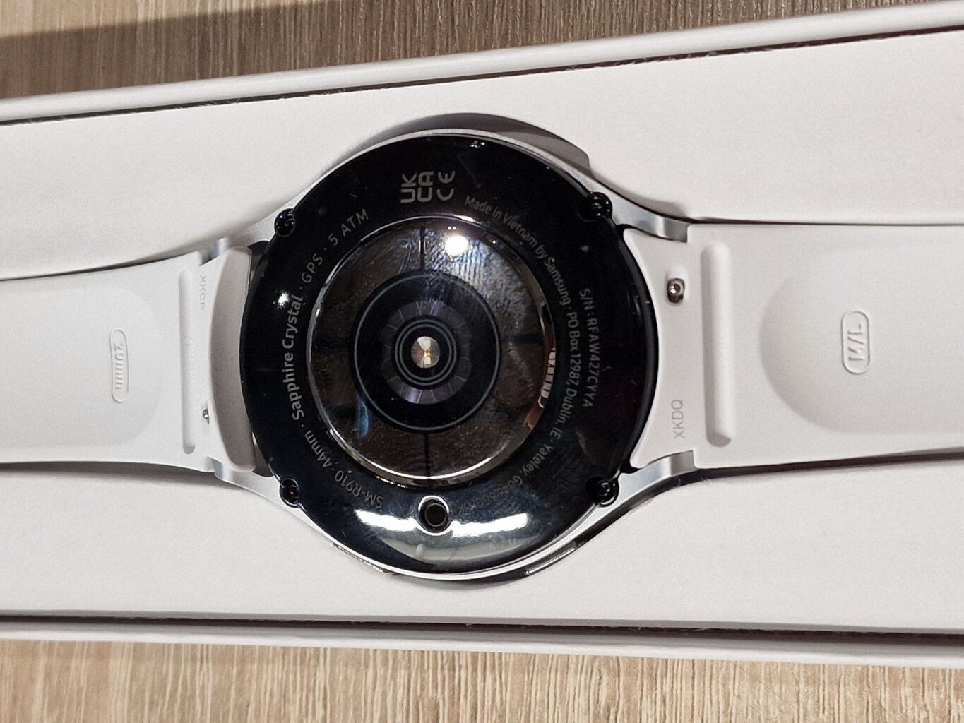 Viedpulkstenis Samsung Galaxy Watch 5 (BT,44mm), Silver SM-R910NZSAEUE cena