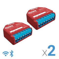 Wi-Fi / Bluetooth реле для умного дома Shelly PLUS 1PM, Pack x 2 (двойная упаковка) цена и информация | Системы безопасности, контроллеры | pigu.lt