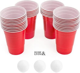 Stalo žaidimas BeerPong, 1 vnt. kaina ir informacija | Vakarėliams ir šventėms | pigu.lt