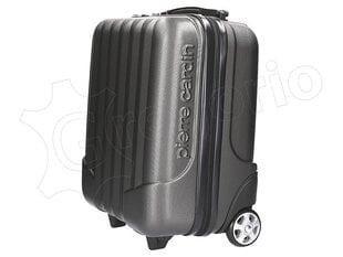 Mažas lagaminas S Pierre Cardin DIBAI03 1650 CAB, pilkas kaina ir informacija | Lagaminai, kelioniniai krepšiai | pigu.lt
