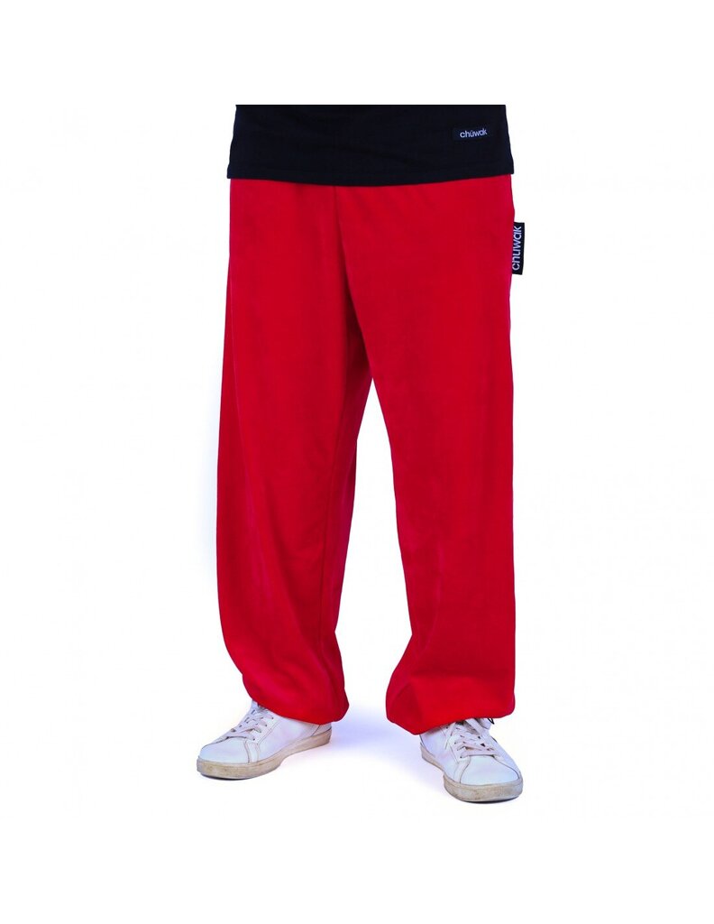 Kelnės unisex Velour Pants Red, raudonos kaina ir informacija | Vyriškos kelnės | pigu.lt