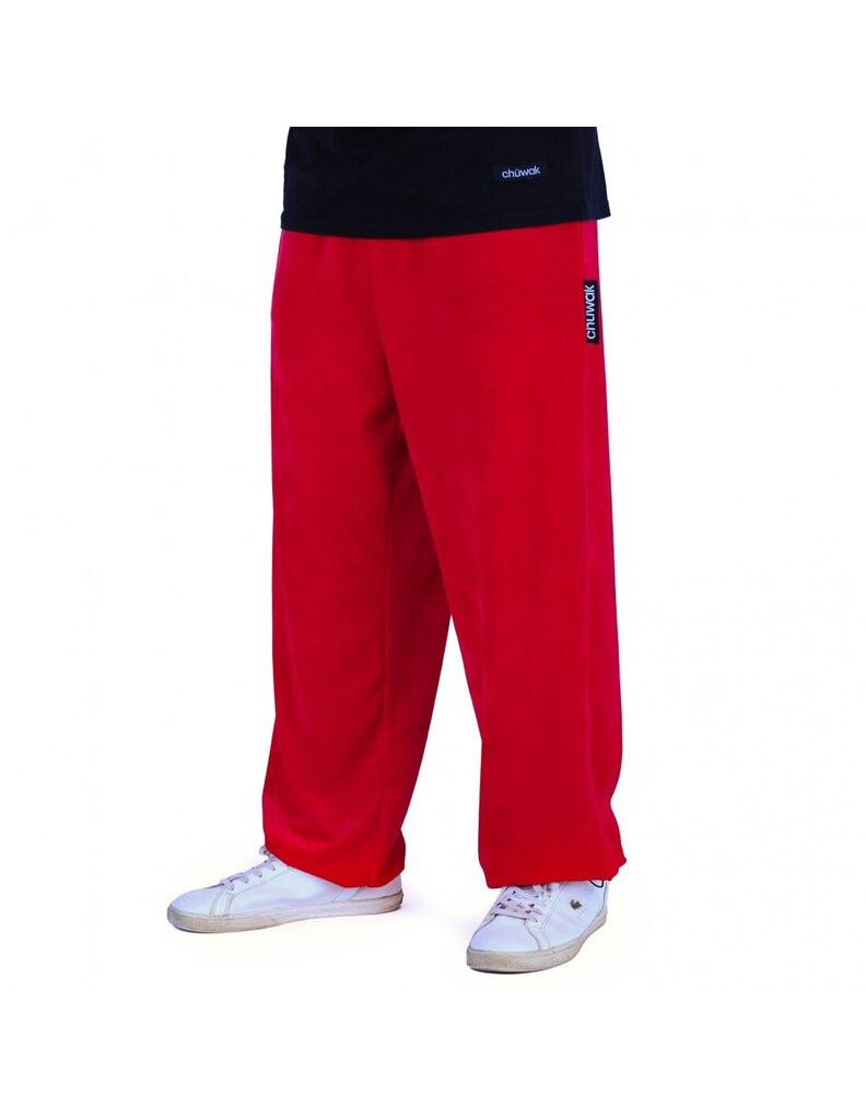 Kelnės unisex Velour Pants Red, raudonos kaina ir informacija | Vyriškos kelnės | pigu.lt