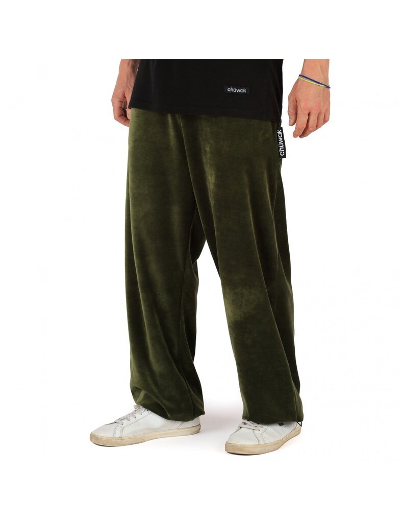 Kelnės unisex Velour Pants Green, žalios kaina ir informacija | Vyriškos kelnės | pigu.lt