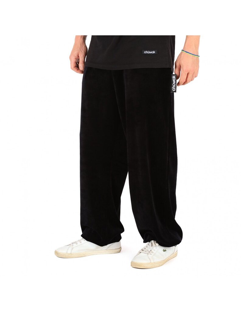 Kelnės unisex Velour Pants Black, juodos kaina ir informacija | Vyriškos kelnės | pigu.lt