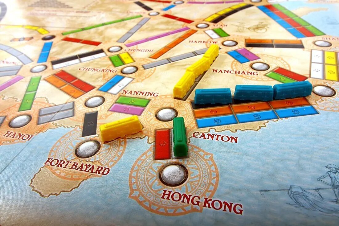Stalo žaidimas Rebel Get on the Train Map Collection Azija kaina ir informacija | Stalo žaidimai, galvosūkiai | pigu.lt