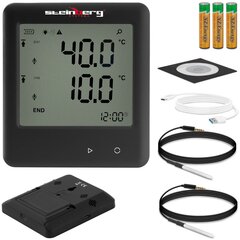 Temperatūros registratoriaus termometro diapazonas nuo -40 iki 125C Micro USB LCD IP54 10118751 kaina ir informacija | Mechaniniai įrankiai | pigu.lt