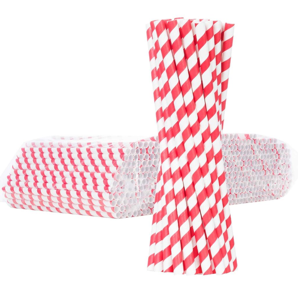 PaperStraws šiaudelių rinkinys, 500 vnt. kaina ir informacija | Virtuvės įrankiai | pigu.lt