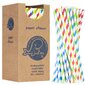 PaperStraws šiaudelių rinkinys, 250 vnt. kaina ir informacija | Virtuvės įrankiai | pigu.lt